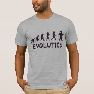 Camiseta Graduación De La Evolución De La Humanidad Graduad
