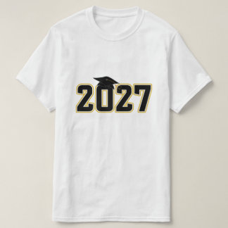 Camiseta Graduación de la promoción 2027 de Letterman