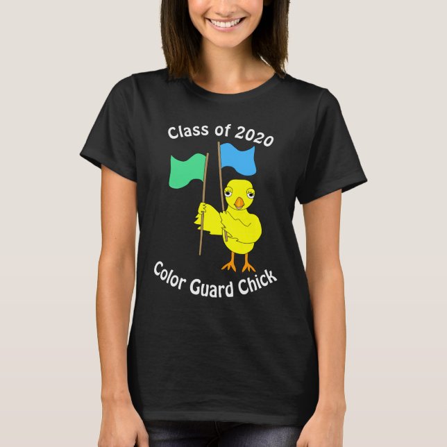Camiseta Graduación de la protección de color (Anverso)