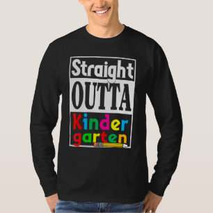 Camiseta Graduación de lápiz de jardín de infantes directo