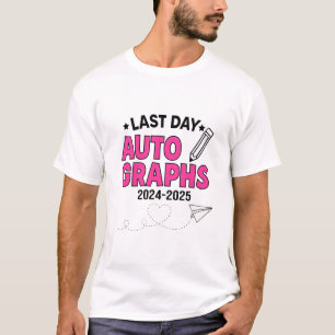 Camiseta Graduación de las autografías 2024-2025 del último