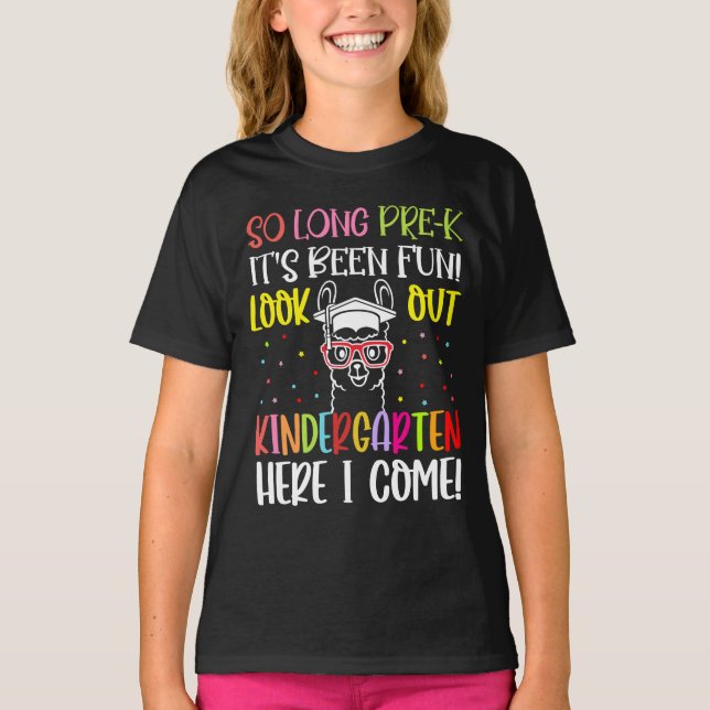 Camiseta Graduación de llamada tan larga antes de k que ha  (Anverso)