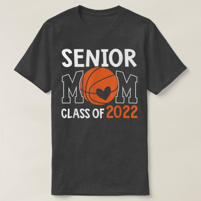 Camiseta Graduación De Madres Mayores De 2022 De Básquetbol (Diseño del anverso)