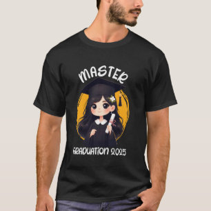 Camiseta GRADUACIÓN DE MAESTRÍA 2025 Divertido Grado de Mae
