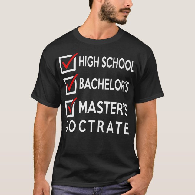 Camiseta Graduación de Maestría - Graduación de regalo de g (Anverso)