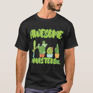 Camiseta Graduación de Maestría Regalo Cactus Funny Social