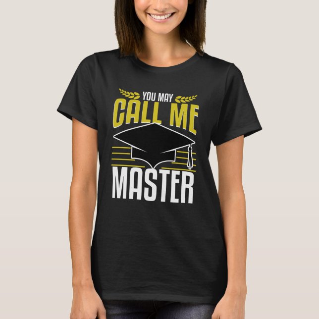 Camiseta Graduación de Máster ahora me llama trabajo social (Anverso)