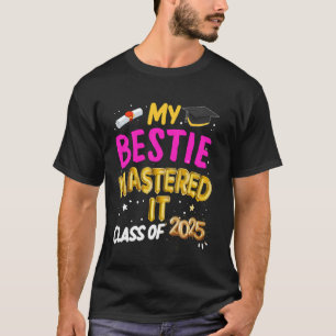 Camiseta Graduación de máster My Bestie Mastered It Class o