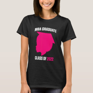 Camiseta Graduación de MBA Student 2020 Business Degree 1