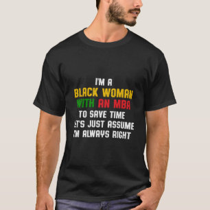 Camiseta Graduación de Mba Student Business Degree