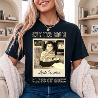 Camiseta Graduación de nombre de guión de foto personalizad