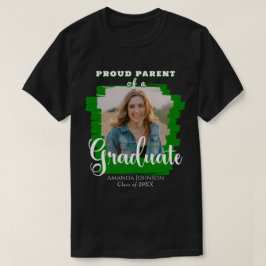 Camiseta Graduación de padres orgullosos de la foto de un g
