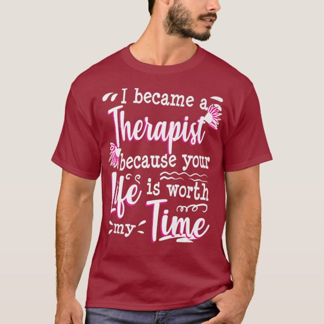 Camiseta Graduación de psicólogo terapeuta trabajador socia (Anverso)