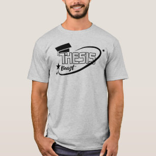 Camiseta Graduación de Tesis Bast Doctoral Life PHD