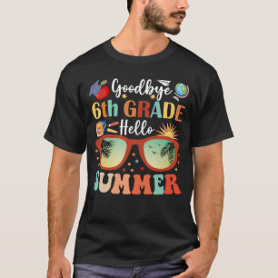 Camiseta Graduación de verano de Grado 6 de Grado Divertido