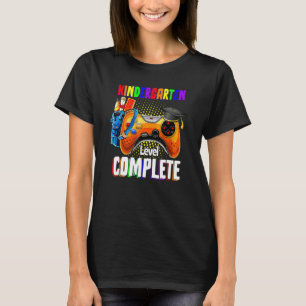 Camiseta Graduación de videojugador completo de nivel de ja