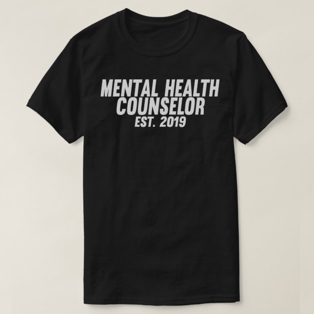 Camiseta Graduación del Consejero de Salud Mental (Diseño del anverso)