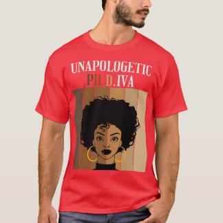 Camiseta Graduación del doctorado de doctorado Black Afr si