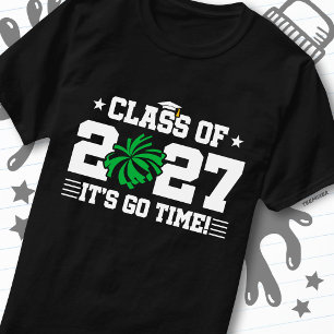 Camiseta Graduación del Equipo de Porristas ¡Es hora! Clase