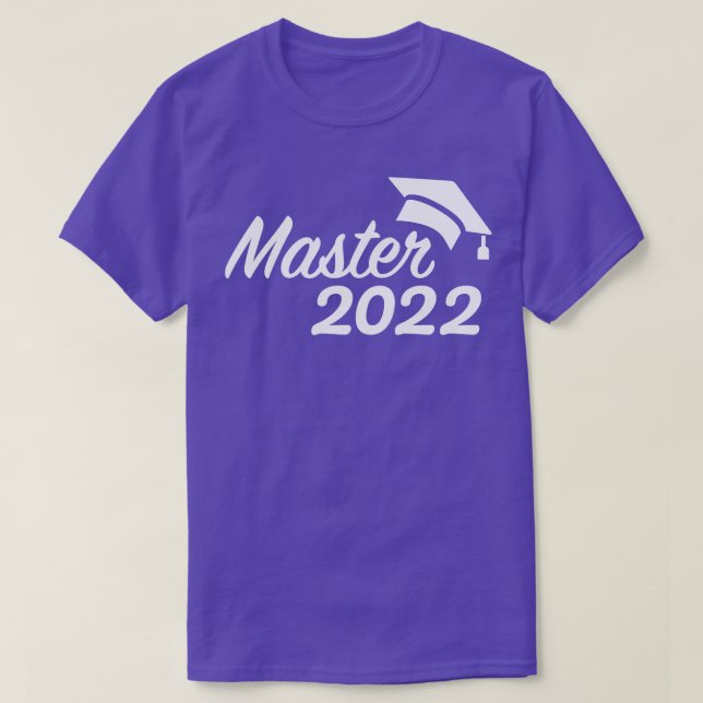 Camiseta Graduación del Master 2022 (Diseño del anverso)
