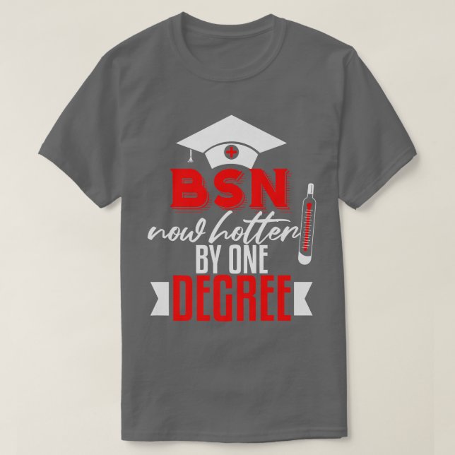 Camiseta Graduación divertida de enfermera BSN regalo de En (Diseño del anverso)