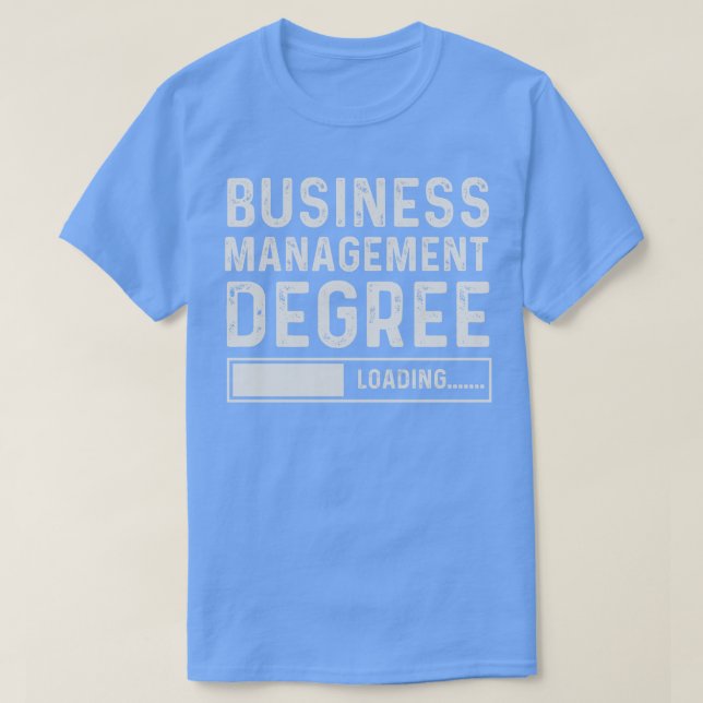 Camiseta Graduación divertida de grado de administración de (Diseño del anverso)