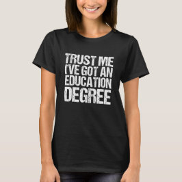 Camiseta Graduación divertida del profesor