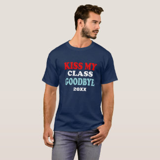 Camiseta Graduación divertida en año de personalizable