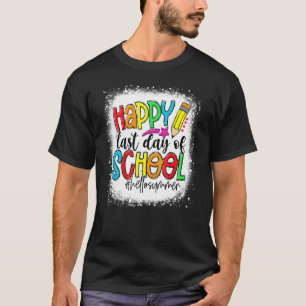Camiseta Graduación En Bleached Feliz Día De Los Niños Esco