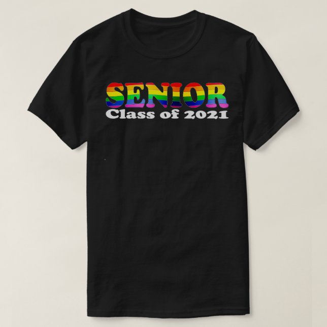 Camiseta Graduación en grado superior del Orgullo Gay de 20 (Diseño del anverso)