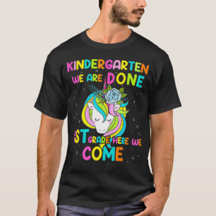 Camiseta Graduación en guardería de Unicornio, Cute Unicorn