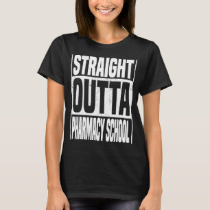 Camiseta Graduación en la Escuela de Farmacia Directa fuera