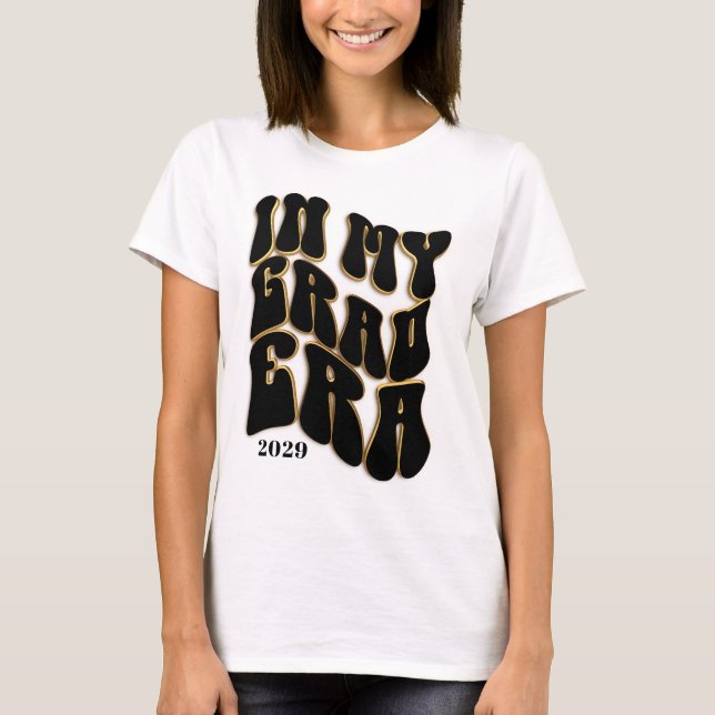 Camiseta Graduación en mi época de graduación (Anverso)