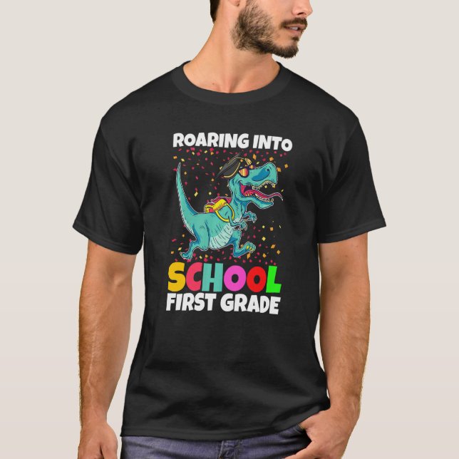 Camiseta Graduación en primer grado de la escuela (Anverso)