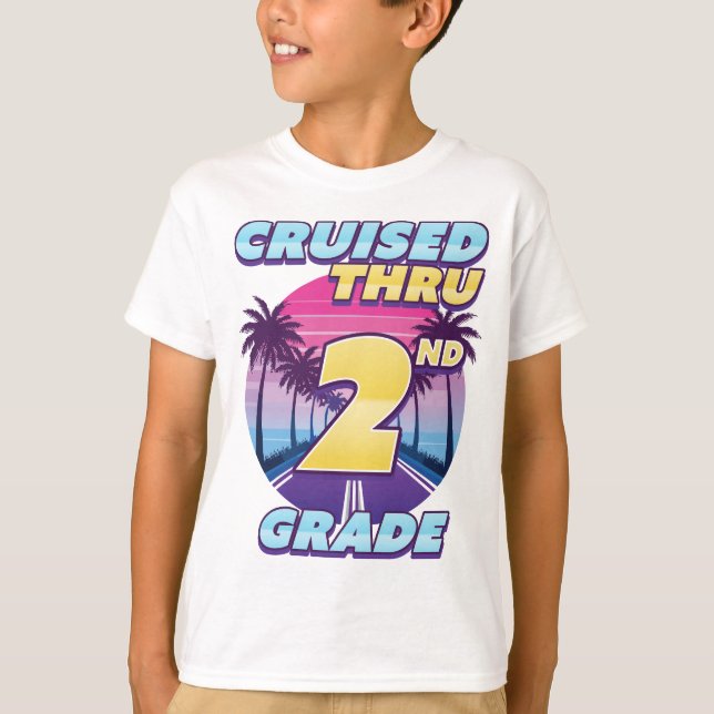 Camiseta Graduación en segundo grado cruzada (Anverso)