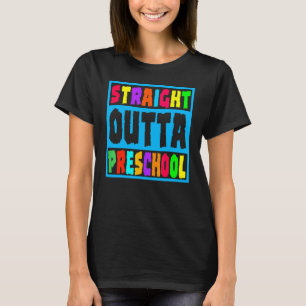 Camiseta Graduación escolar directa fuera de la escuela pre
