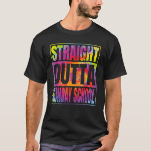 Camiseta Graduación escolar dominical directa fuera de 2023