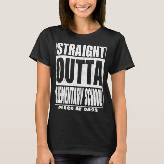 Camiseta Graduación escolar elemental directa fuera de 2023