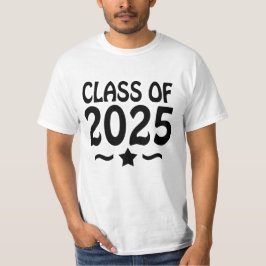 Camiseta Graduación Estrella Clase de 2025