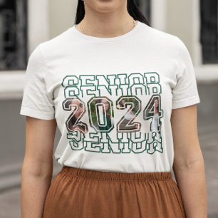 Camiseta Graduación fotográfica Personalizado 2024