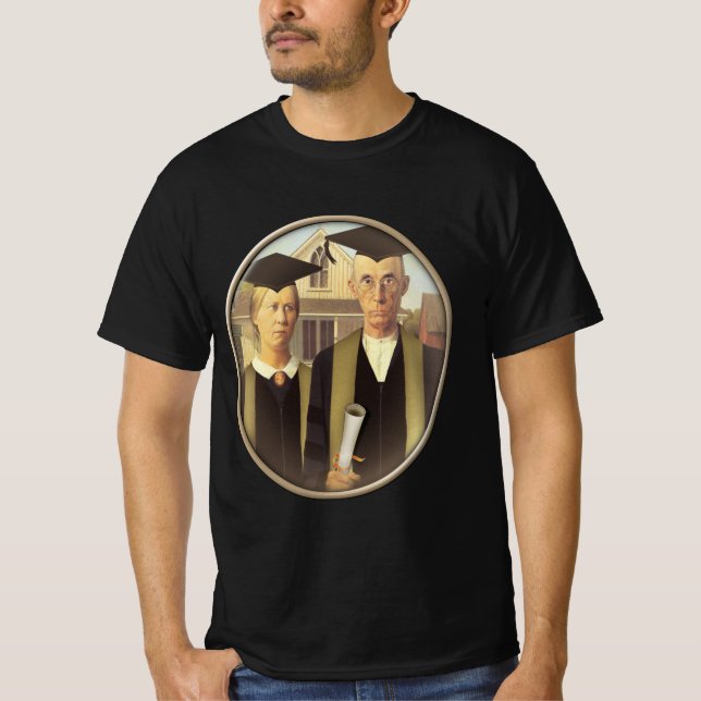 Camiseta Graduación gótica estadounidense (Anverso)
