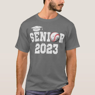 Camiseta Graduación Gradu Jugador Senior de Béisbol Clase 2