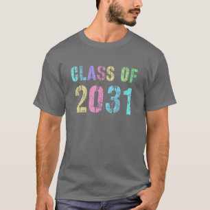 Camiseta Graduación Graduada De 2031 De Rock Stars