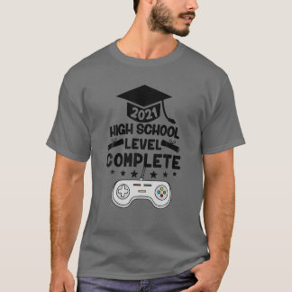 Camiseta Graduación Graduada Graduada Clase Senior Gamer De