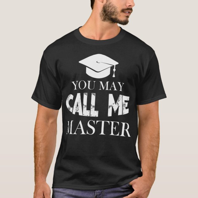 Camiseta Graduación Graduada Graduada Gradual Llámenme Mast (Anverso)