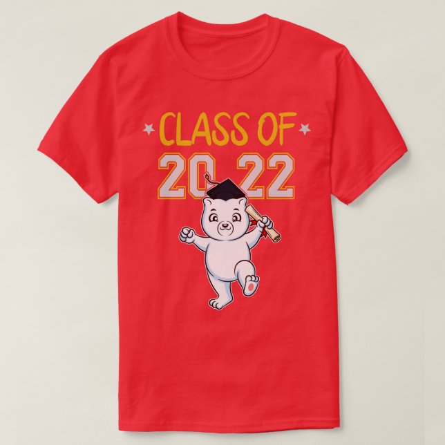 Camiseta Graduación Graduada Gradual De 2022 (Diseño del anverso)
