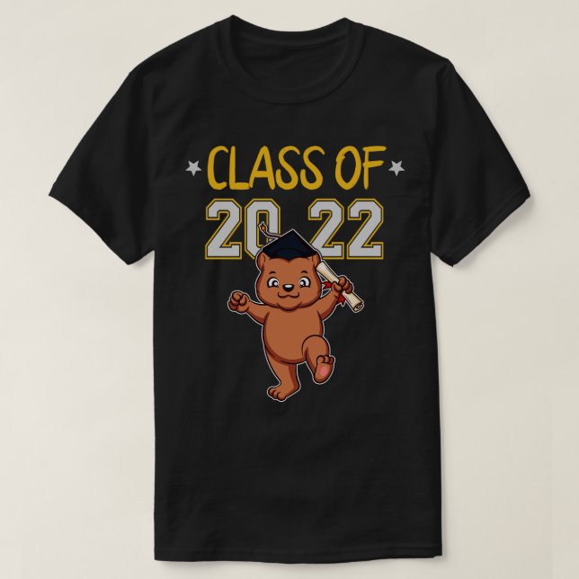 Camiseta Graduación Graduada Gradual De 2022 Graduado 5 (Diseño del anverso)