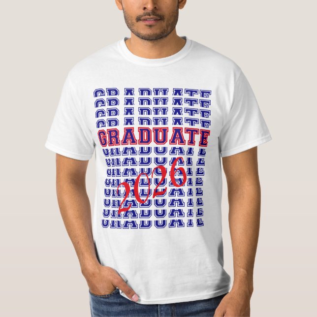 Camiseta Graduación - Graduado  (Anverso)