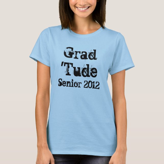 Camiseta Graduación Grunge 2012 (Anverso)