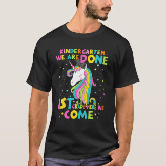 Camiseta Graduación KINDERGARTEN 1º GRADO Magico Unicornio